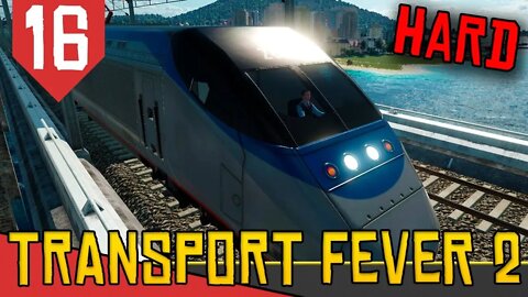TEMPOS MODERNOS - Transport Fever 2 Hard #16 [Série Gameplay Português PT-BR]