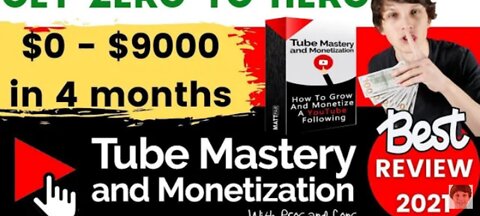 Tube Mastery And Monetization Matt Par Review by YT Reviews | Honest Review |
