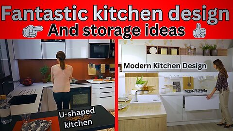 Fantastic kitchen design and storage ideas Ep:13