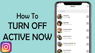 How to Turn Off Active Now on Instagram
