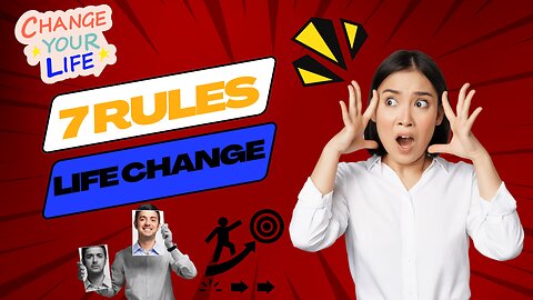 7 rules 30 day change your life #7rules30daychangeyourlife #7rules #30daychangelife