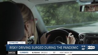 Risky driving surged during the pandemic