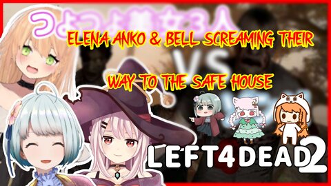 [left 4 dead 2] Anko Bell & Elena scream their way to the safe room