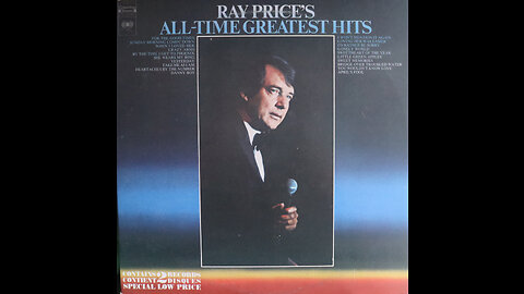 Ray Price - All Time Greatest Hits (1972) [Complete 2 LP Album]