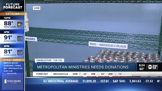 Metro Ministries needs donations