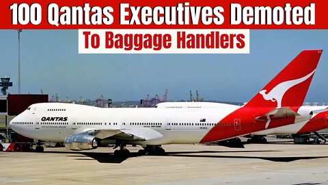 100 Qantas Executives Demoted To Baggage Handlers