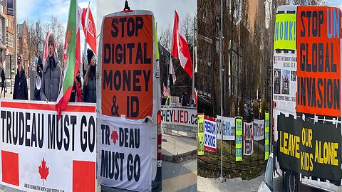 Raw Video: Queen’s park weekly freedom rally