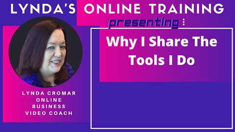 Why I Share The Tools I Do