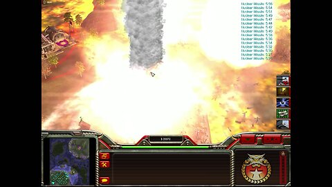 Command and Conquer: Generals Zero Hour- Gen Challenges- 15 NUKES!!!- Nuke Gen. Vs. Superweapon Gen.