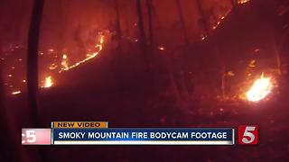Dashcam Video Released From Sevier Co. Wildfires
