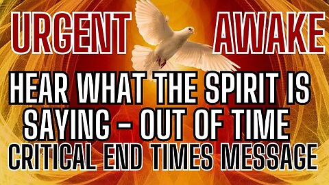 A Final Warning: A Critical End Times Message You Need to Hear Now! You Must Not Ignore!