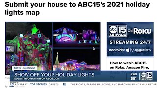 Submit your house to ABC15's 2021 holiday lights map