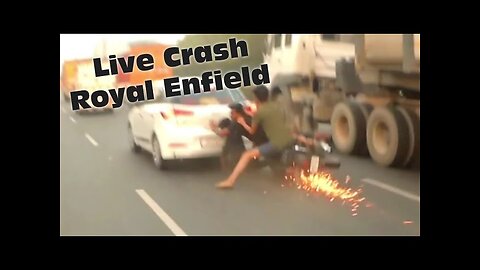 3 Royal Enfield LIVE CRASH Accident Caught on Camera #royalenfield #bikecrashing #youtube