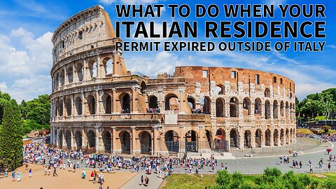 HOW TO APPLY FOR A RE-ENTRY VISA TO ITALY AS A RESIDENT