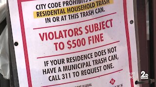 Talkin' Trash: Correcting the misuse of pedestrian garbage cans