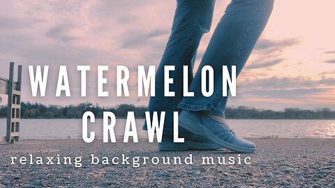 lakeside slow motion line dance to Watermelon Crawl – with relaxing music