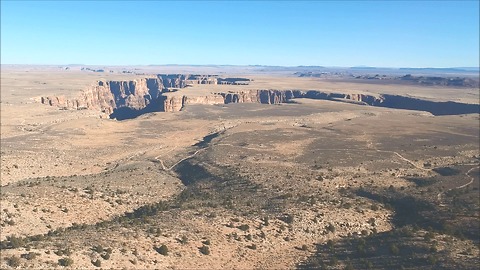 Amazing Aerial Footage from Inside a Canyon in Arizona