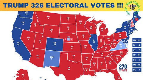 Shocking Prediction: Donald TRUMP's Path to 326 Electoral Votes