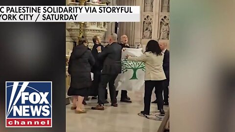 Pro-Palestinian protesters derail mass at St. Patrick's Cathedral