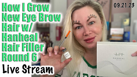 How I Grow New Eye Brow Hair, Hanheal Hair Filler, Acecosm | Code Jessica10 saves you money