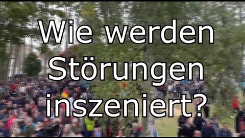 Wie werden Störugen inszeniert? Demo Lubmin 25.09.2022