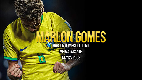 Marlon Gomes - Seleção Brasileira Sub-20 2023