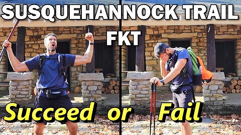 SUSQUEHANNOCK TRAIL Unsupported FKT Attempt | 85 miles and 14,000 ft. of Vertical Gain on the STS