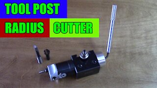 Lathe Tool Post Radius Cutter