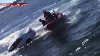 Coast Guard rescues Florida man from sinking car