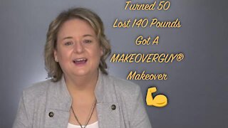 Lost 140 Pounds and Got A MAKEOVERGUY® Makeover!