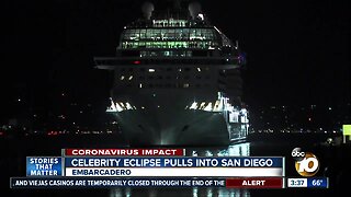 Celebrity Eclipse arrives in San Diego