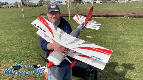 Wild Bill Flynn's E-flite Ultimate 3D RC Biplane Flight On My Birthday