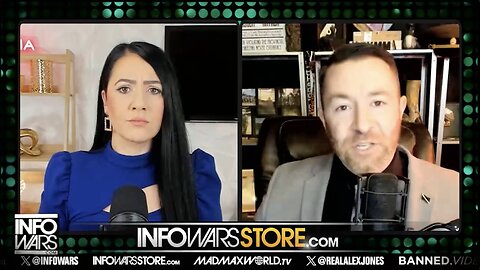 Maria Zeee & Jeremy MacKenzie on Infowars - Life in Prison for "Hate Speech"