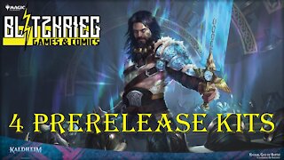 Kaldheim Prerelease Kit x4 Opening Magic the Gathering Expansion