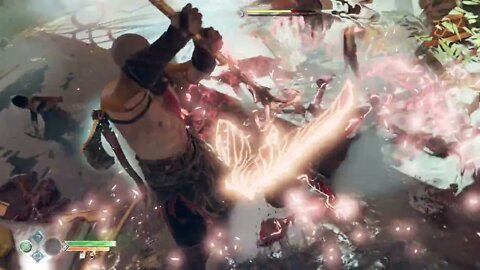 God of War - Kratos & Atreus VS Dunkelalben Beschwörer und Krieger