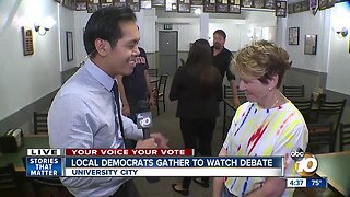 San Diego Democrats outline debate issues