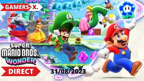 ⚠️ATENÇÃO Nintendo Direct - The Super Mario Bros Wonder (8-31-2023)