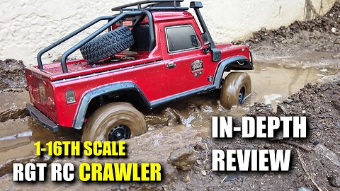 RGT 1/16th Scale 4x4 Offroad RC Crawler 136161 - In-Depth Review