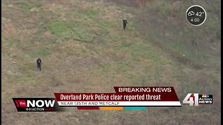 Police clear reported threat in Overland Park
