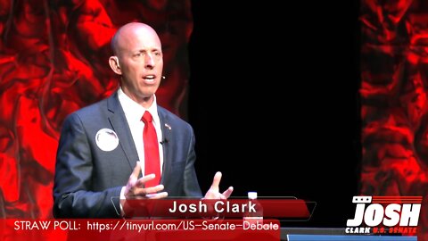 U.S. Senate Debate Closing Arguments from Candidate Josh Clark (04/09)