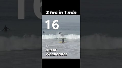 3 hr session in 1 min - mini Simmons HELM - Weekender