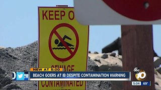 People still go to contaminated Imperial Beach
