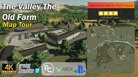 The Valley The Old Farm | Map Tour | Farming Simulator 22