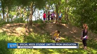 Special needs student omitted from graduation