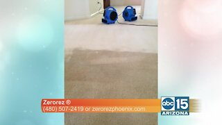 Zerorez ® says spots will NOT come back after cleaning with Powered Water®