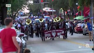 Nationals celebration on Clematis Street