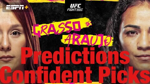 UFC Fight Night Grasso Vs Araujo Full Card Prediction And Confident Picks