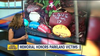 Memorial garden unveiled at Marjory Stoneman Douglas High School