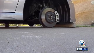 Palm Beach Gardens police investigating overnight tire thefts