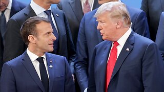 President Trump Threatens Tariffs Over France's Tax On Tech Companies